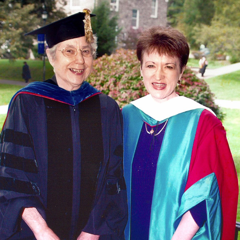 Kay Lindley and Shirley Mullen