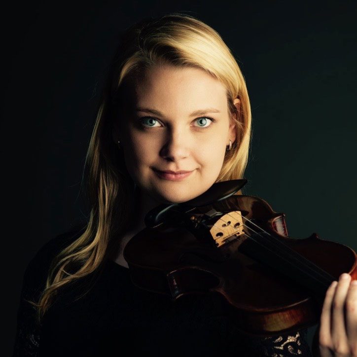 Ellen Stokoe, violin faculty for the Summer String Festival and member of the Rochester Philharmonic.