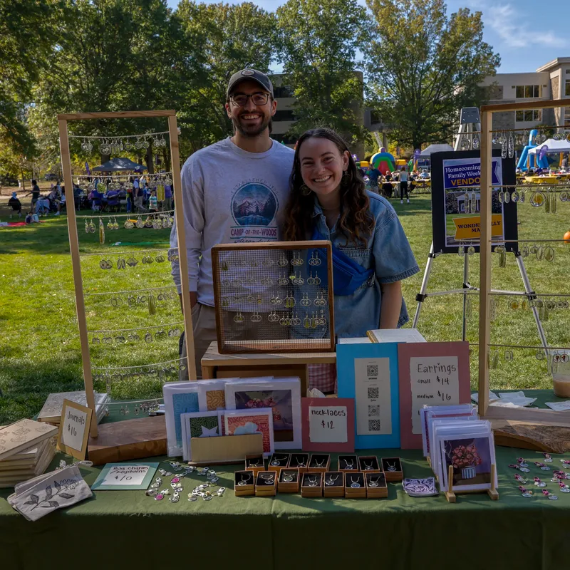 alumni vendors at the fair