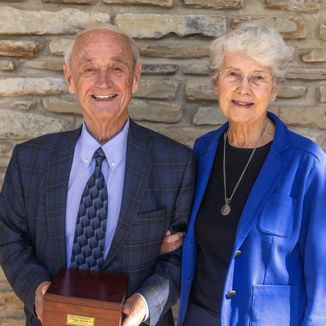 Houghton alumni Doug and Barbara Kindschi.