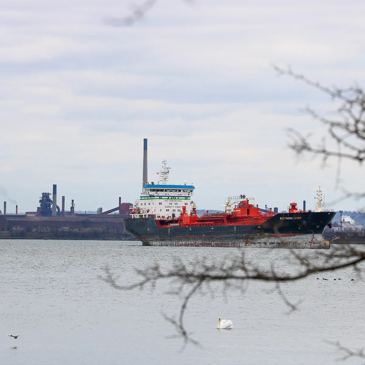 Houghton University Student photography by Graeme Roberts for Senior Exhibition. Ship on the water.