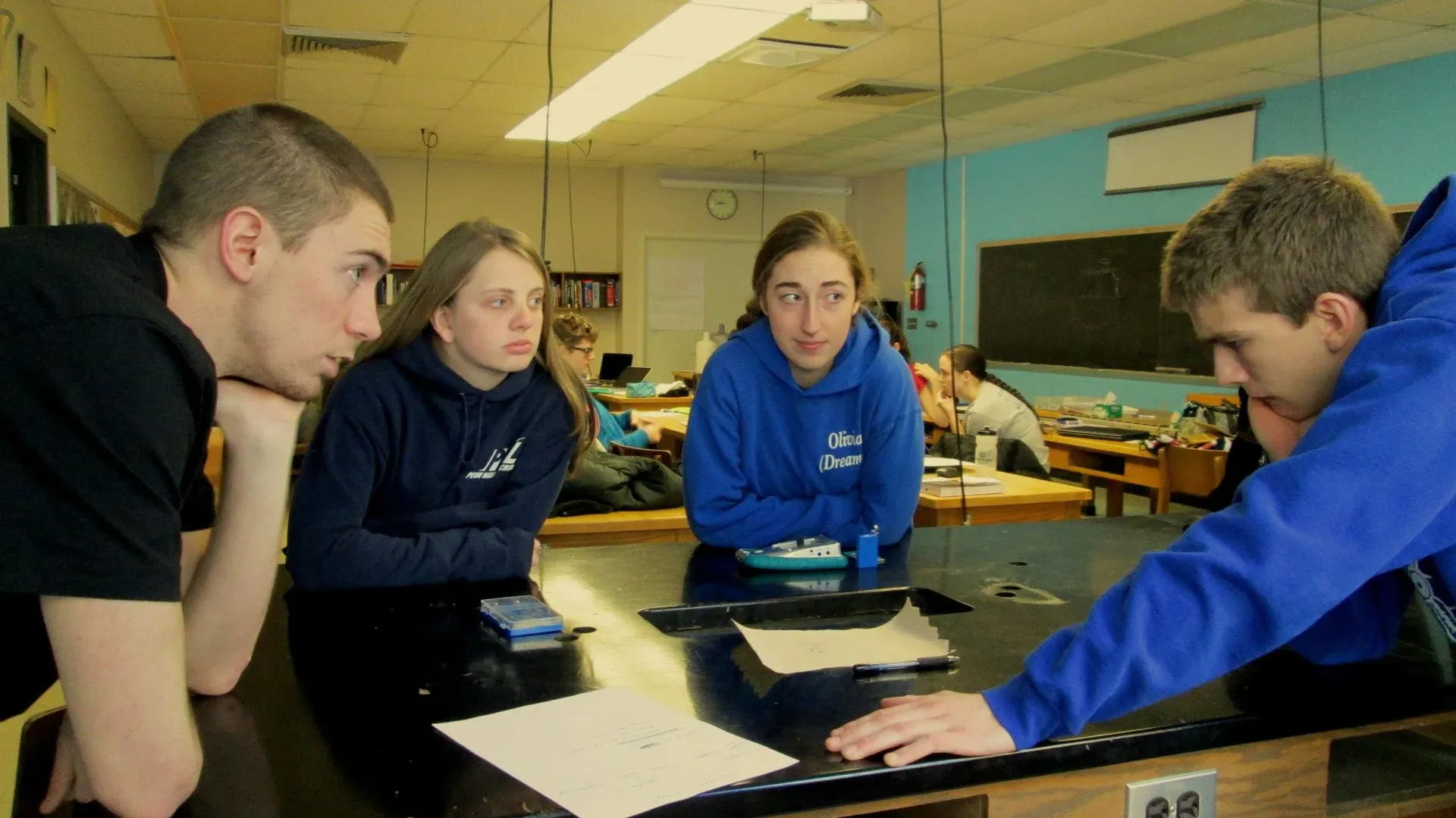 group discussion science honors.